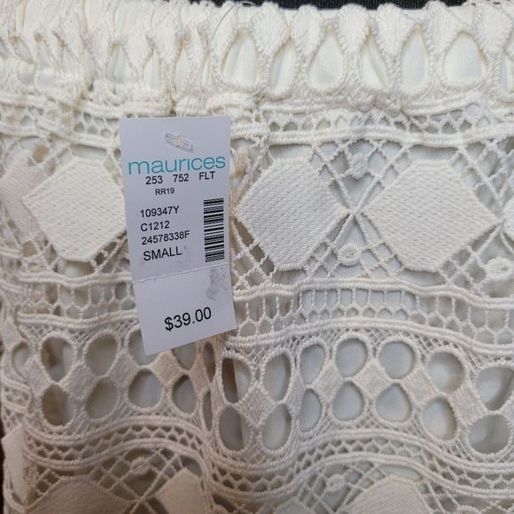MAURICES Lace Off Shoulder Top - Picture 7 of 9